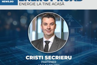 Cristi Secrieru, Partener AS&Partners, va vorbi despre fiscalitatea în domeniul energetic la evenimentul News.ro “Energy Road – Energie la tine acasă” – ediţia a VIII-a