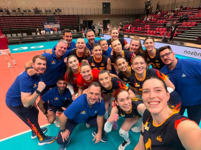 Volei feminin: România – Israel, scor 3-0, la turneul de la Riga, primul din European League 2026