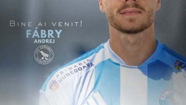Superliga: Mijlocaşul slovac Andrej Fabry va juca la Corvinul Hunedoara
