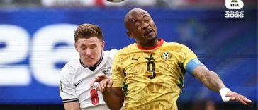 Cupa Mondială 2026: Anglia a remizat cu Ghana, scor 0-0, în grupa L