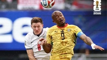 Cupa Mondială 2026: Anglia a remizat cu Ghana, scor 0-0, în grupa L