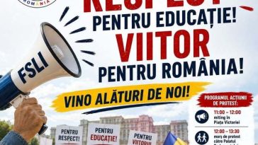 Acţiuni de protest ale sindicatelor din Educaţie, la Guvern şi la Parlament/ Sindicaliştii solicită o salarizare corectă şi resping proiectul Legii privind salarizarea bugetarilor/ Circa 20.000 de persoane, aşteptate la protest