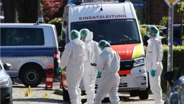 Şase morţi în atacul armat din Germania. Autorul faptelor, un cetăţean turc născut în Germania, reţinut, se afla într-un conflict cu privire la tutela fiicei sale de trei luni. Mama şi bebeluşul, tefere. Patru femei şi doi bărbaţi, lucrători sociali, uciş