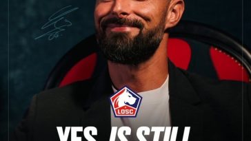 Olivier Giroud şi-a prelungit contractul cu OSC Lille