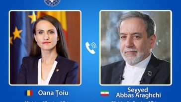 Ministrul interimar de Externe, Oana Ţoiu, convorbire cu omologul din Iran: Am subliniat necesitatea redeschiderii depline şi în condiţii de siguranţă a Strâmtorii Hormuz şi a restabilirii libertăţii de navigaţie