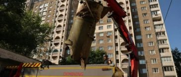 Cel puţin doi răniţi într-un atac rus cu rachetă balistică la Kiev