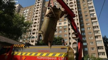 Cel puţin doi răniţi într-un atac rus cu rachetă balistică la Kiev