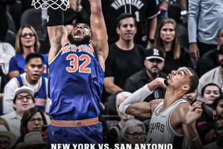 New York Knicks a învins San Antonio Spurs, scor 105-104 şi conduce cu 2-0 în finala NBA