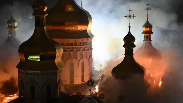Patriarhia Română deplânge atacul asupra Lavrei Pecerska din Kiev: “Orice atingere adusă unui lăcaş de cult şi unui monument de o asemenea valoare reprezintă o pierdere pentru întreaga creştinătate”/ Mesaje de la Macron şi Maia Sandu