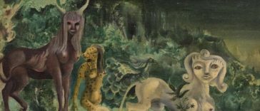 Un tablou al pictoriţei suprarealiste Leonora Carrington, redescoperit în arhivele unui psihiatru spaniol după 80 de ani