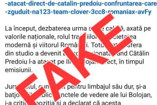 MAI atrage atenţia asupra unor informaţii false vizându-i pe Ilie Bolojan şi Cătălin Predoiu/ Textele, însoţite de link-uri spre site-uri care pot fura datele personale ale utilizatorilor