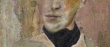 „Man in a Black Scarf”, un tablou pe care Lucian Freud l-a negat, expus pentru prima dată publicului la Londra
