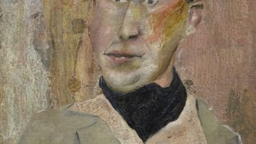 „Man in a Black Scarf”, un tablou pe care Lucian Freud l-a negat, expus pentru prima dată publicului la Londra