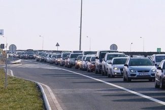 Trafic aglomerat pe DN 68A şi la ieşirea de pe A1 pe sensul Deva-Holdea, în judeţul Timiş, din cauza unor lucrări/ Rute alternative