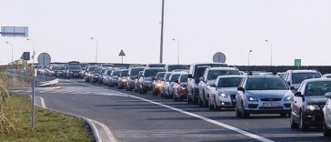 Trafic aglomerat pe DN 68A şi la ieşirea de pe A1 pe sensul Deva-Holdea, în judeţul Timiş, din cauza unor lucrări/ Rute alternative