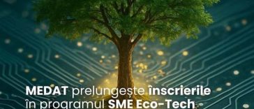 Ministerul Economiei: Termen prelungit până la epuizarea bugetului pentru înscrierea în programul SME Eco-Tech. Grant nerambursabil de până la 40% din valoarea investiţiei pentru IMM-uri