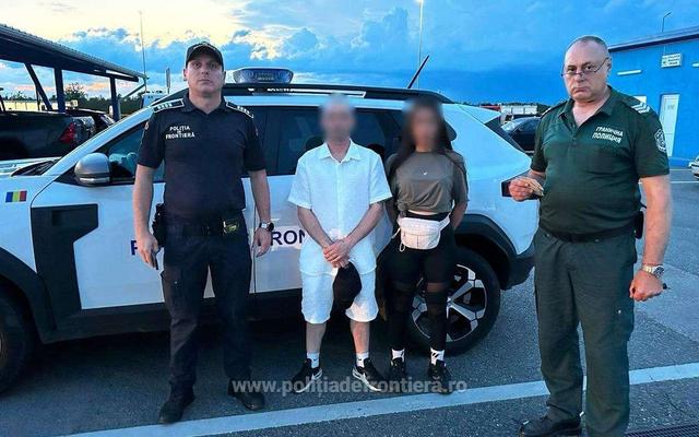 Un cetăţean bulgar urmărit internaţional şi o minoră dată dispărută, prinşi în timp ce încercau să intre în România cu documente de identitate ale altor persoane – FOTO