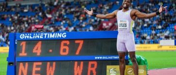 Atletism: Americanul Lyles a stabilit un nou record mondial într-o probă rară: 150 m – VIDEO
