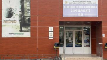 Investiţie de 14,5 milioane de lei pentru modernizarea clădirii în care funcţionează Serviciul de Paşapoarte şi Serviciul Permise şi Înmatriculări Iaşi. Clădirea a fost construită în 1971 şi necesită lucrări ample de refacere