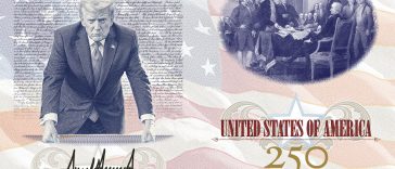 Trump prezintă un nou paşaport american, cu o fotografie memorabilă a sa