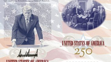 Trump prezintă un nou paşaport american, cu o fotografie memorabilă a sa