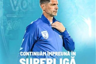 Superliga: Antrenorul Florin Pîrvu şi-a prelungit contractul cu FC Voluntari