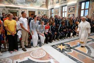 David Popovici, în audienţă la Papa Leon alături de alţi participanţi la Trofeul “Sette Colli”