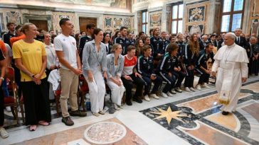 David Popovici, în audienţă la Papa Leon alături de alţi participanţi la Trofeul “Sette Colli”