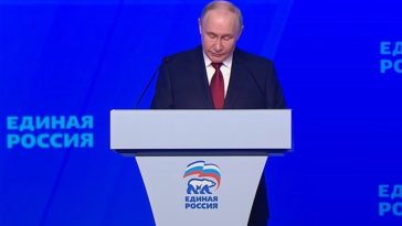 Putin promite, la un Congres al Partidului său Rusia Unită în vederea alegerilor legislative din septembrie, să ”înfrunte provocările” şi să ”asigure” securitatea Rusiei împotriva atacurilor Ucrainei. ”Vedem problemele. Le recunoaştem şi le vom răspunde”