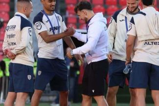 Echipa de start a României la meciul amical cu Georgia. Jucătorii aleşi de Hagi la revenirea pe banca tehnică a naţionalei