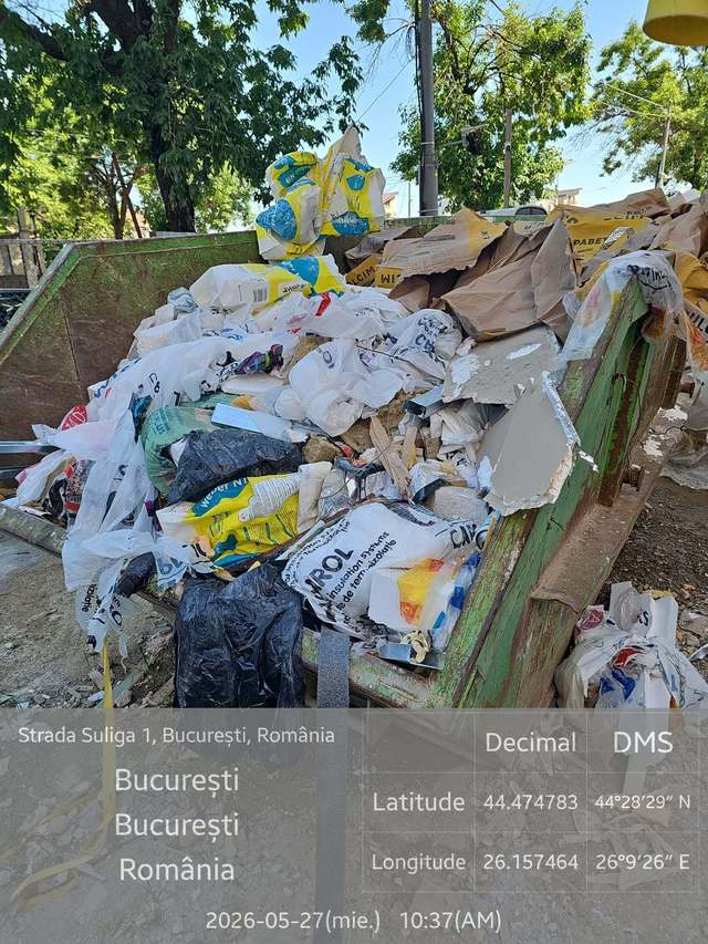 Mai multe şantiere de construcţii din Sectorul 2, vizate de controale ale Gărzii de Mediu / Au fost găsite deşeuri depozitate necorespunzător / Valoarea amenzilor se ridică la 90.000 de lei – FOTO
