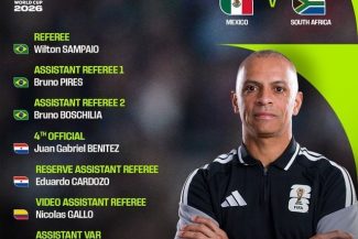 Brazilianul Wilton Sampaio va arbitra meciul de deschidere al Cupei Mondiale dintre Mexic şi Africa de Sud
