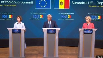 UE anunţă noi finanţări pentru Republica Moldova după un summit cu Maia Sandu la Bruxelles: „Viitorul vostru este în Uniunea noastră”
