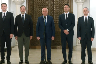 CONSULTĂRI LA COTROCENI – Bolojan: PNL consideră că o formulă realistă prin care să avem un guvern investit este pe baza unui pact, valabil până la sfârşitul anului / Fie guvern minoritar în jurul PSD, sau unul în jurul PNL-USR-UDMR