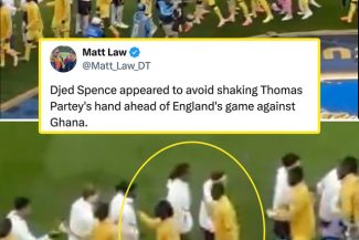 Cupa Mondială 2026: Un jucător englez a refuzat să dea mâna cu Thomas Partey, acuzat de viol – VIDEO