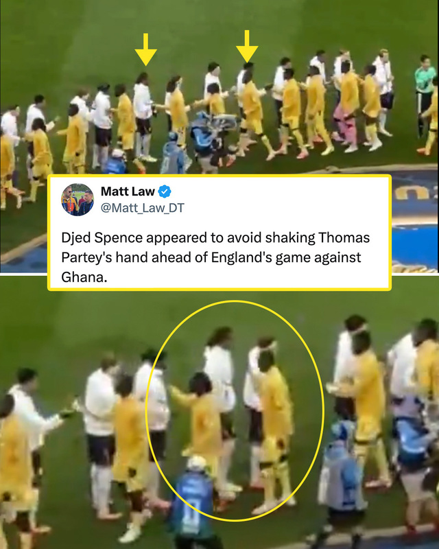 Cupa Mondială 2026: Un jucător englez a refuzat să dea mâna cu Thomas Partey, acuzat de viol – VIDEO