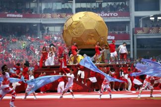 Cupa Mondială: Alanis Morissette şi Michael Bublé au deschis spectacolul fotbalistic din Canada