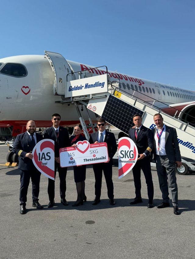 AnimaWings inaugurează, începând cu 2 iunie, noi rute directe către Olbia şi Salonic din Cluj-Napoca, Timişoara şi Iaşi