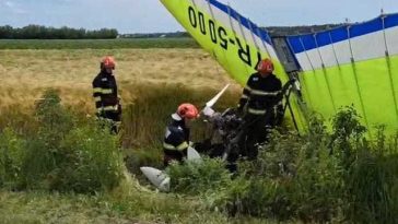Un planor a aterizat forţat în judeţul Argeş / Mai multe echipaje, direcţionate la faţa locului – FOTO