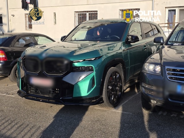 IGPR – 30 de percheziţii în cinci judeţe şi în Bucureşti, vizând un grup infracţional organizat care vindea autoturisme de lux furate din state UE – FOTO, VIDEO