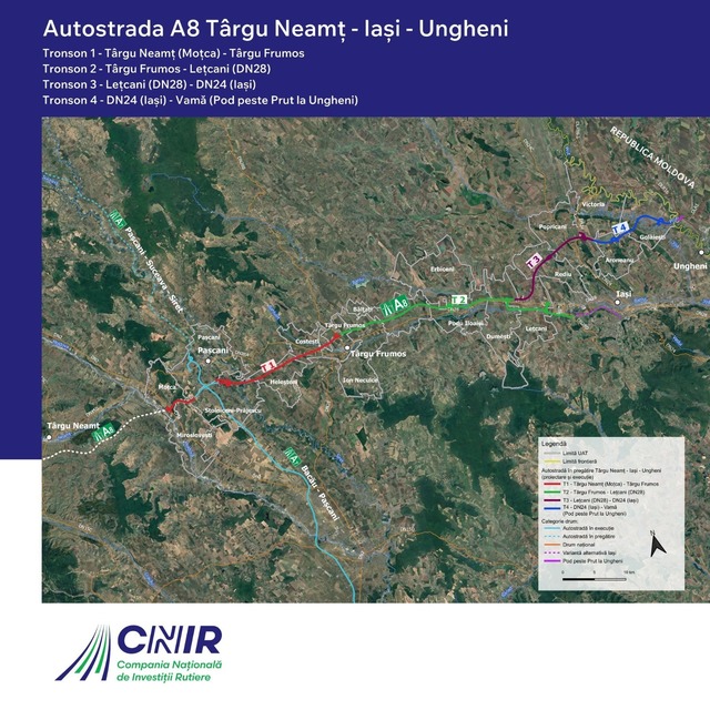 Horaţiu Cosma, Ministerul Transporturilor: CNIR a emis Ordinul pentru începerea proiectării pentru încă 45 de kilometri de pe Autostrada Unirii A8