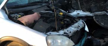 Argeş – Accident pe A1, între un microbuz şi un autoturism. Cinci persoane au fost rănite – FOTO