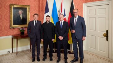 Parisul, Berlinul şi Londra susţin propunerea lui Zelenski privind un „dialog direct” între Ucraina şi Rusia / Declaraţia comună a liderilor E3 şi a liderului ucrainean