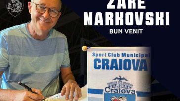 Baschet masculin: Zare Markovski, care a condus şi naţionala României, noul antrenor al SCMU Craiova
