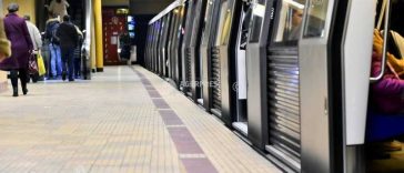 Stația de metrou Piața Victoriei 2 este închisă temporar ca urmare a infiltrațiilor provocate de precipitațiile abundente