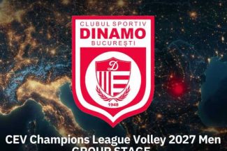 Volei masculin: CS Dinamo a primit un wild card și va participa în grupele CEV Champions League