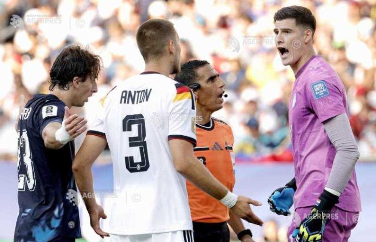 Fotbal – CM2026: FIFA precizează că anularea golului Germaniei în meciul cu Paraguay a fost corectă