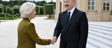 Președinta Comisiei Europene, Ursula Von der Leyen, își începe în Azerbaidjan turneul în Caucazul de Sud