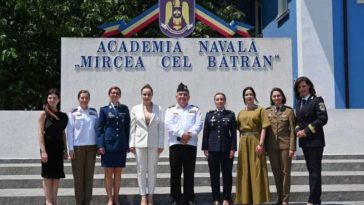 Peste 200 de studenți ai Academiei Navale’Mircea cel Bătrân’ au participat la campania ‘Educație,Leadership,Vocație – She for Romania’