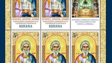Două emisiuni filatelice – în Cartea Recordurilor/Cel mai lung timbru din lume și cel mai mic